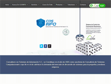 Tablet Screenshot of cosinfo.net